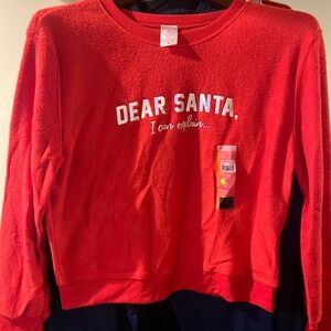 No Boundaries Red Sweatshirt